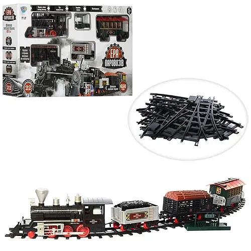 Игровой набор Limo Toy Железная дорога, длина путей 650 см (YY-127) - фото 2