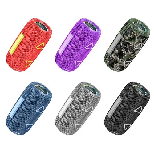 Акустична система Borofone BR38 Free-flowing sports BT speaker фiолетова - фото 5