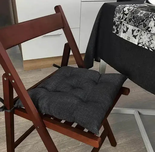 Подушка на стілець Прованс Provans Milan Black 40 x 40 см - фото 3