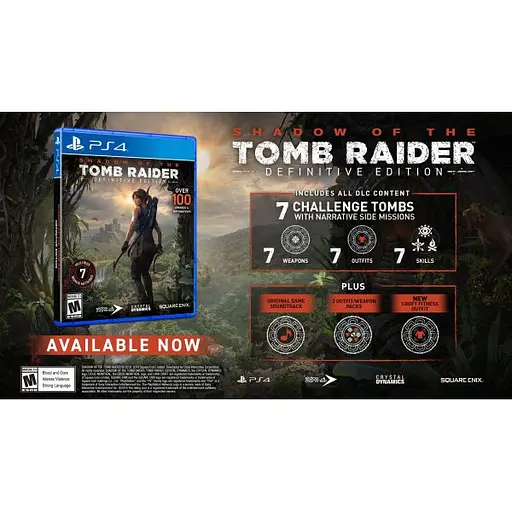 Гра Shadow of the Tomb Raider Definitive Edition (російська версія) (PS4) - фото 2