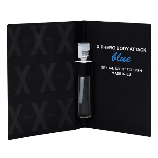 Парфуми чоловічі з феромонами Aurora X-Phero Body Attack Blue 1 мл - фото 2