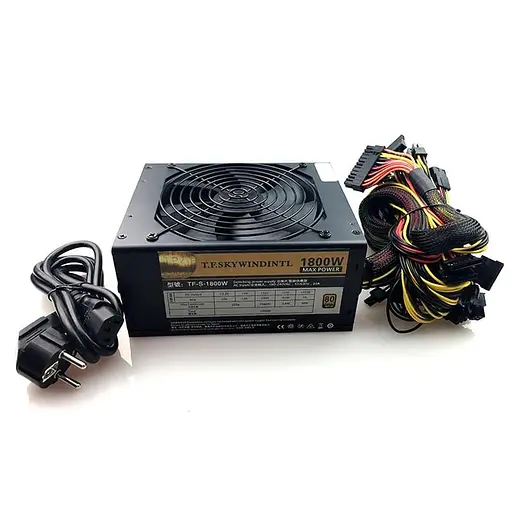 Блок живлення GameMax GM-1800w mining (GM-1800) Б/в - фото 1
