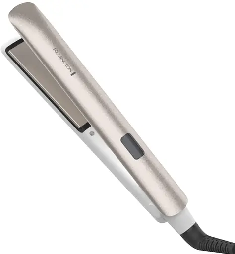 Випрямляч Remington Hydraluxe, 55 Вт, температурних режимів 9, 150-230С, дисплей, кераміка, білий