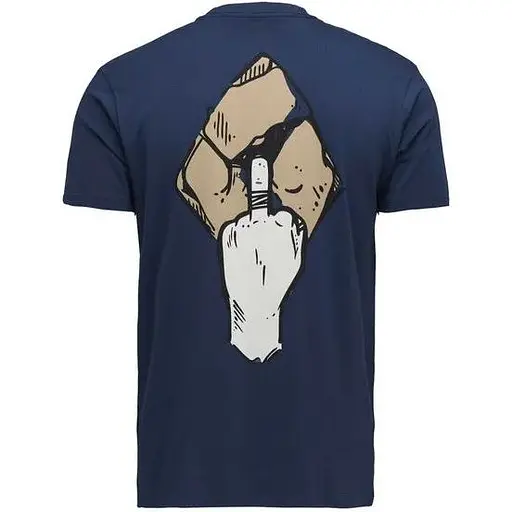 Футболка Black Diamond M MonoPocket SS Tee Indigo L (1033-BD 7302594013LRG1) - фото 2