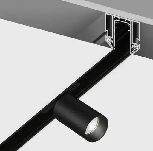 Профиль база для магнитного шинопровода для натяжного потолка OL15 1м - фото 3