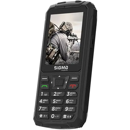Мобильный телефон Sigma Mobile X-treme PR68 Type-C Dual Sim Black (4827798122419)