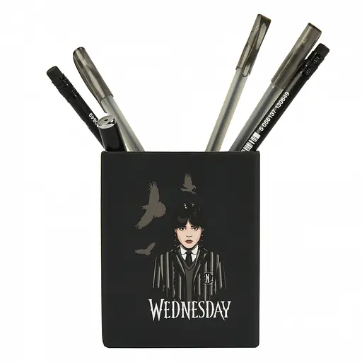 Стакан для письменных принадлежностей Yes Wednesday картон (708807) - фото 3