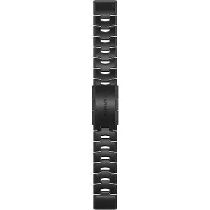 Ремінець Garmin QuickFit 22 Watch Bands Vented Titanium Bracelet with Carbon Grey DLC Coating (010-12863-09)