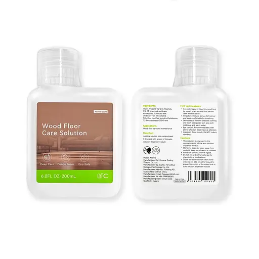 Миючий засіб для догляду за дерев'яними підлогами для роботів-пилососів Dreame 200 мл. - фото 3