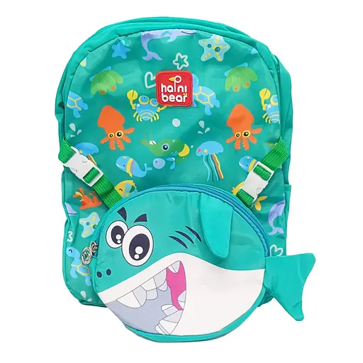 Рюкзак дитячий "Shark" Bambi T2625(Green) застібка-блискавка, 1 відділення - фото 1