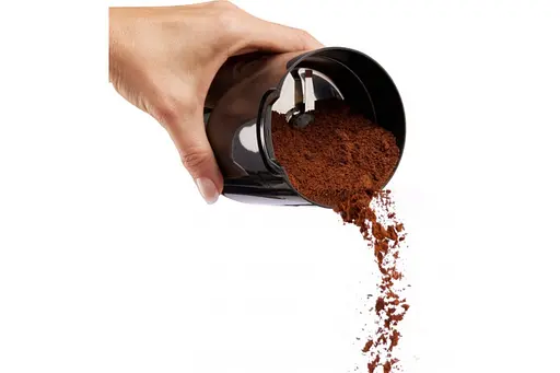 Кавомолка роторна Gorenje 150Вт, об'єм зерен-45г, пластик/метал, чорний - фото 10