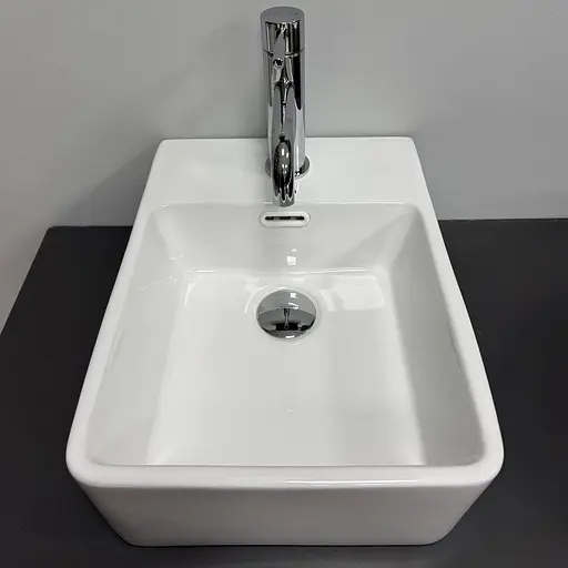 Умивальник VBI Gela white накладний підвісний VBI-015624, Білий - фото 4