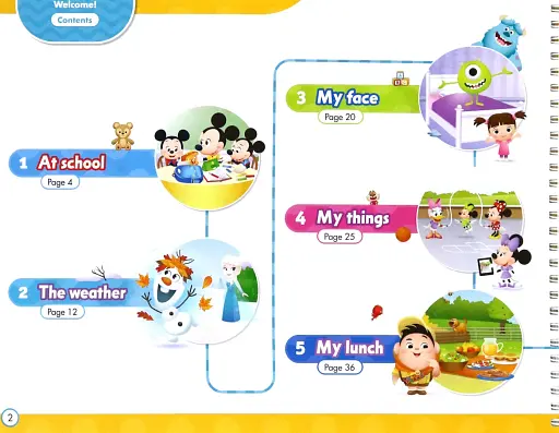My Disney Stars and Friends. Level 2. Student's Book with eBook and Digital Resources - фото 2