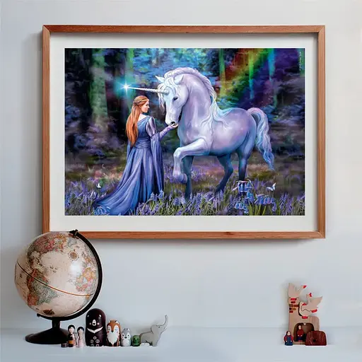 Пазл Anne Stokes Bluebell Wood - 1500 шт. Clementoni 31735 - фото 3