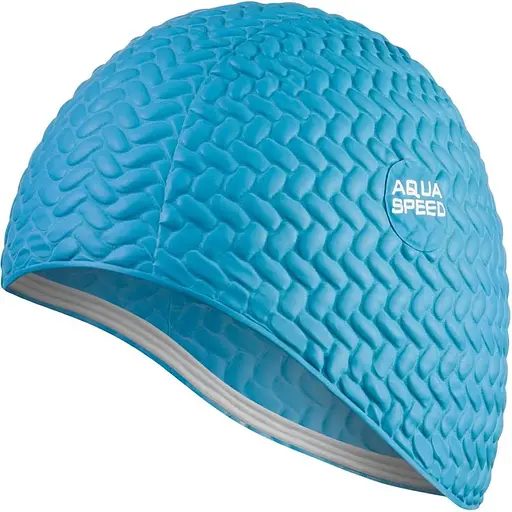 Шапочка для плавання Aqua Speed Bombastic Tic-Tac Блакитний (1000-117-01)