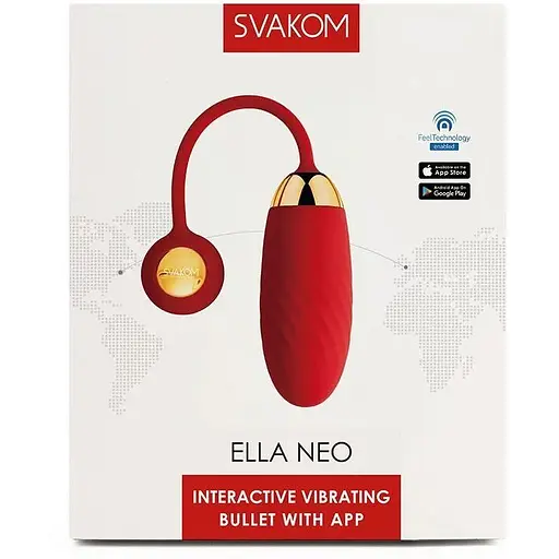 Інтерактивне віброяйце Svakom Ella Neo - фото 9