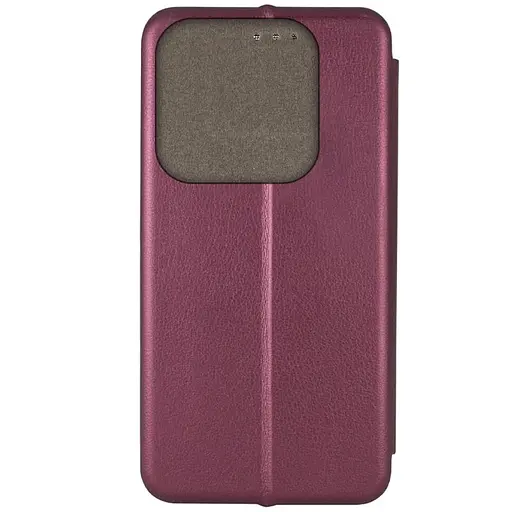 Шкіряний чохол-книжка Classy для Motorola Edge 50 Pro Бордовий - фото 3