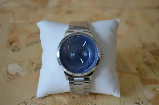 Класичний чоловічий годинник Skmei 9210 Сріблястий з синім - фото 6