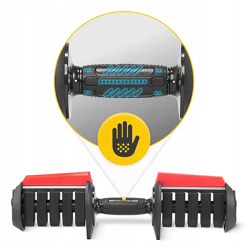 Набор штанга и гантели с регулируемым весом 4FIZJO 2 в 1 Premium 2.5-40 кг (P-5905973401975) - фото 3