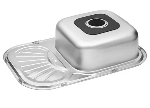 Кухонная мойка Kroner KRP Dekor - 7549 (0,8 мм) (CV022781) - фото 7