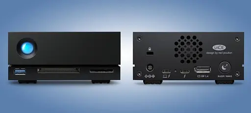 Зовнішній жорсткий диск LACIE HDD External 1big Dock (3.5'/10TB/ THUNDERBOLT 3 + USB 3.1) (STHS10000800) - фото 4