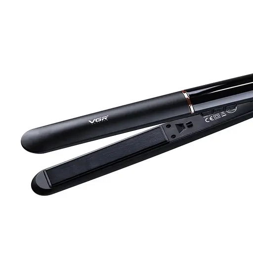 Випрямляч для волосся VGR V-515 з терморегулятором РК-дисплеєм Чорний - фото 3