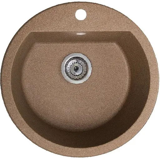 Гранітна кухонна мийка Romzha Kolo Teracota (701) - фото 1