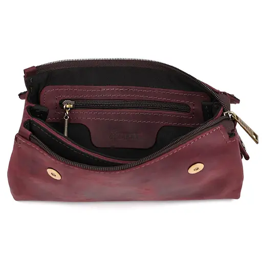 Клатч мужской кожаный TARWA 23.5х14.5х4 см sum0028409 - фото 5