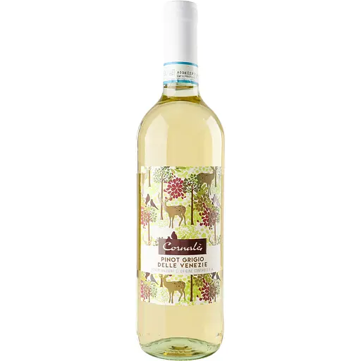 Вино Cornale Pinot Grigio Delle Venezie белое сухое 11.5% 0.75 л (402) - фото 1