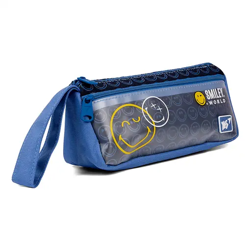 Школьный пенал мягкий Yes PH-27-2 Smiley World - фото 1