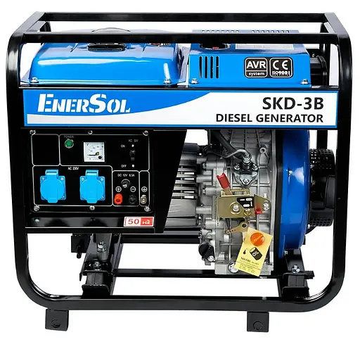 Генератор дизельний EnerSol 2.8/3 кВт SKD-3B - фото 1