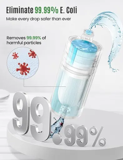 Ультратихий фонтан Petiigo Cat Water Fountain 85 унцій для хатніх тварин, поїльник для тварин - фото 3