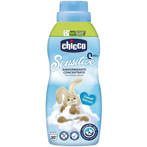 Пом'якшувач тканин Chicco Sensitive Sweet Talcum 750 мл (67294.20)