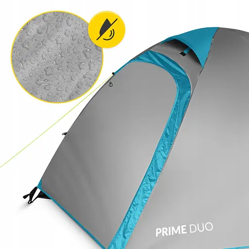 Намет туристичний Mountain Goat Prime Duo 2-місний Grey (P-5905973406550) - фото 11