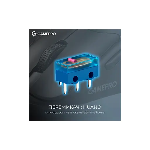 Мишка GamePro Asgard Surt Wireless/Bluetooth/USB Black (GM017B) - фото 10