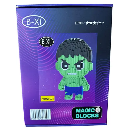 Детский конструктор Magic Blocks Халк на 3489 деталей - фото 3