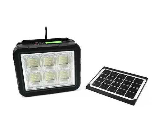 Кемпинговый фонарь GD Plus GD-2207A 8000 mAh с солнечной панелью и Power Bank - фото 6