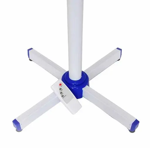 Напольный поворотный универсальный вентилятор DOMOTEC MS-1621 с защитной решеткой с пультом и таймером - фото 6