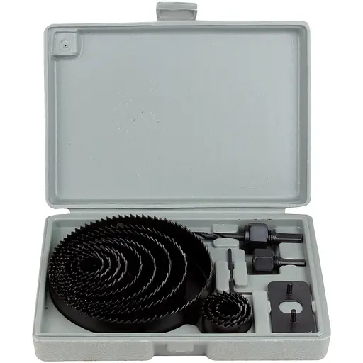 Коронки по дереву Sigma набірні Ø19, 22, 29, 32, 38, 44, 51, 64, 76, 89, 102, 127 мм (1520161) - фото 1