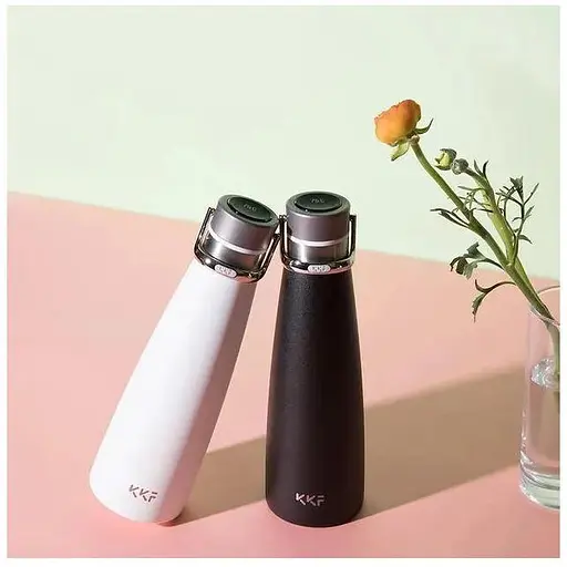 Термос з екраном Kiss Kiss Fish Vacuum Cup S-U47WS-E 475 мл рожевий - фото 5