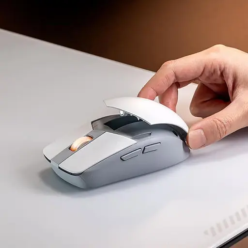 Миша ASUS ROG Strix Impact III Wireless White (90MP03D0-BMUA10) - фото 8