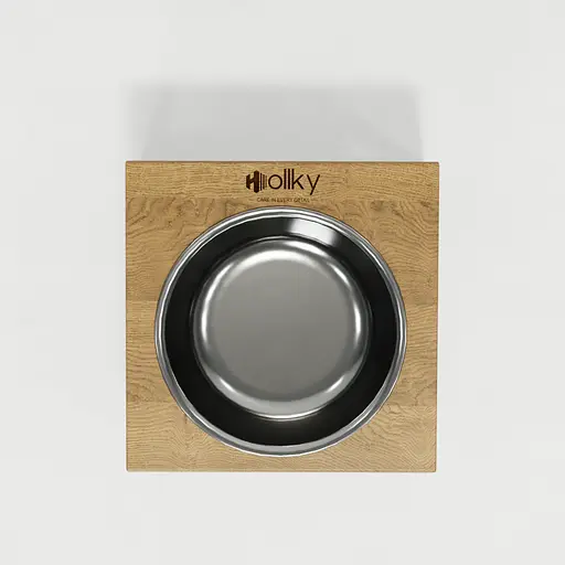 Hollky Base Solo S — миска на підставці для котів і маленьких собак (1 × 0,45 л) - фото 8