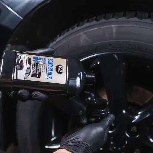 Средство для чернения шин и бамперов K2 Bono Black 500 мл - фото 5