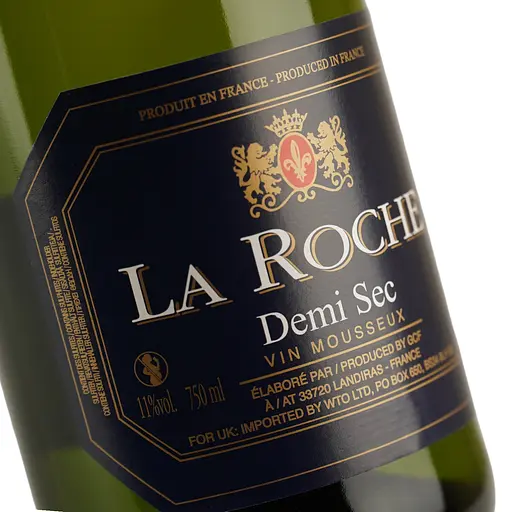 Ігристе вино La Roche Demi-Sec біле напівсухе 0.75 л - фото 6