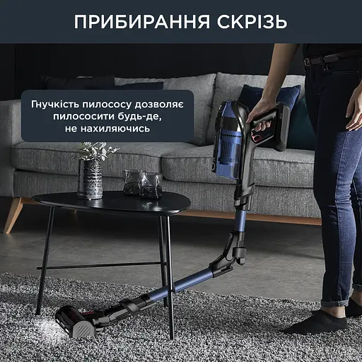 Пилосос Rowenta X-Force Flex 12.60 Auto Aqua RH98C0WO (00000055157) - фото 8