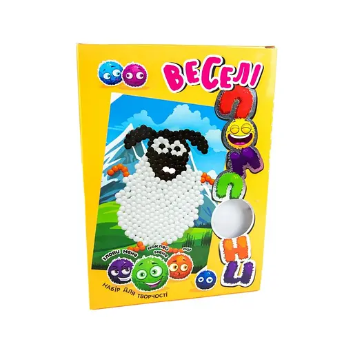 Набор для творчества "Овечка" Strateg 30994 веселые помпоны - фото 2