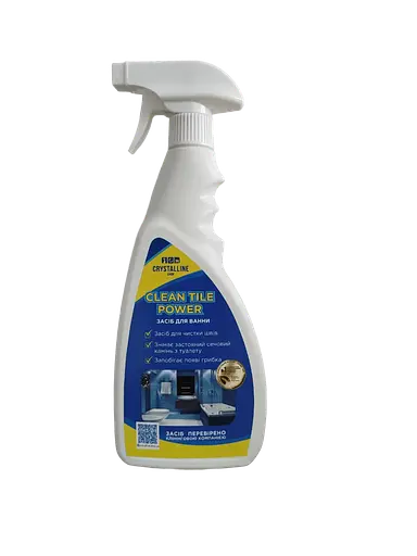 Засіб для чищення швів плитки та видалення складних соляних нальотів Clean tile power 500 мл  - фото 1