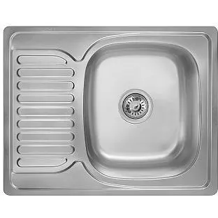 Кухонная мойка WEZER 6350(0,8)S 1034813 - фото 1