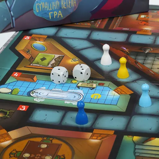 Настольная игра "Дом с привидениями" 911432 игра для 2-4 смелых игроков - фото 2