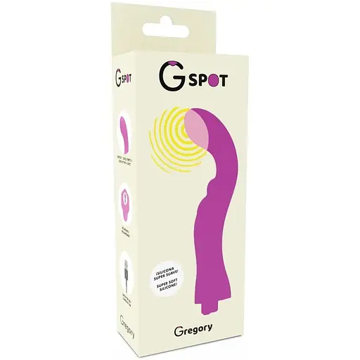 Вібратор для зони G Gregory G-Spot фіолетовий - фото 6